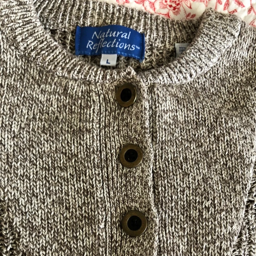 Quarter-Button Sweater - Picture 3 of 14